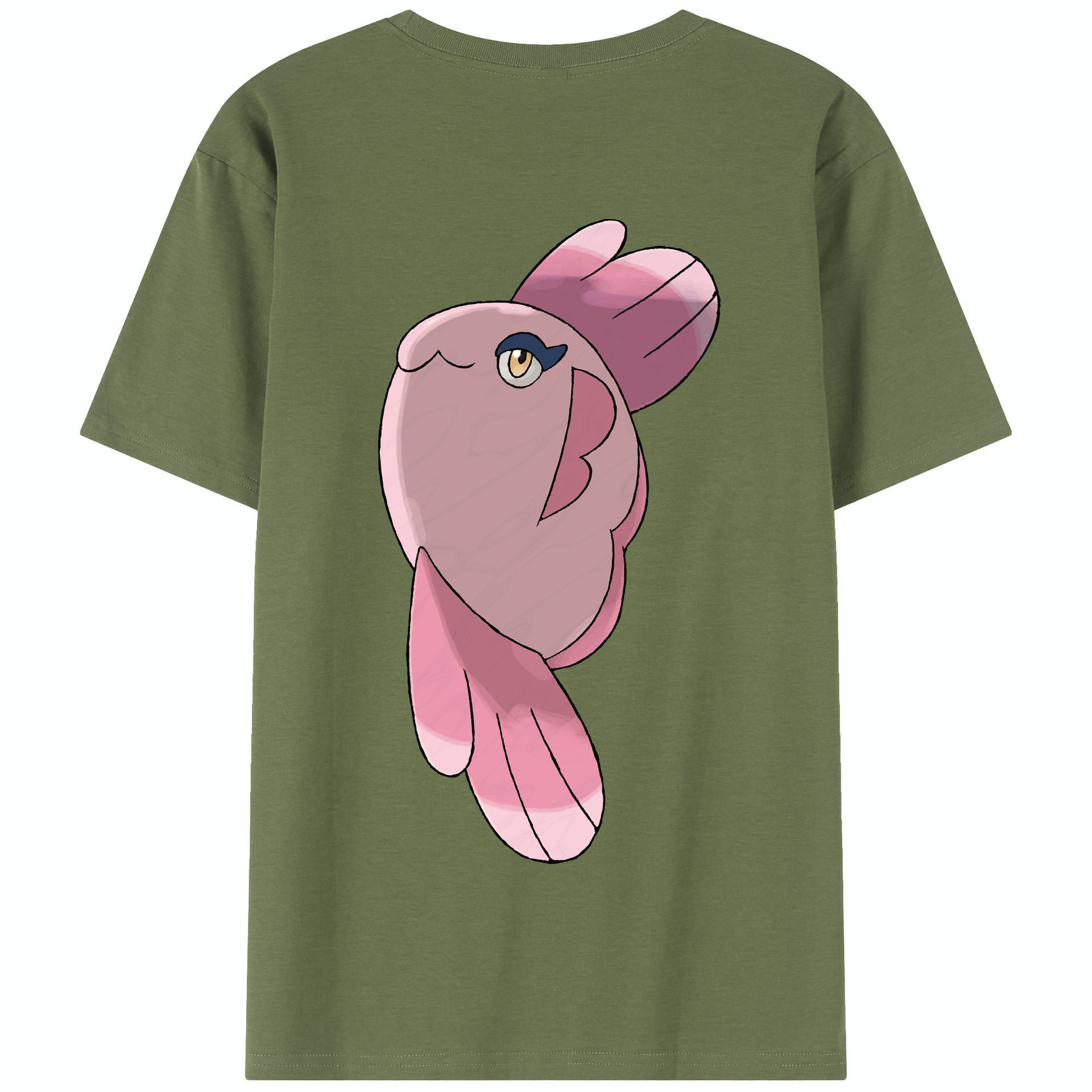 （画像用） ポケットモンスター Pokémon 綿100％半袖Tシャツ（背面プリント）